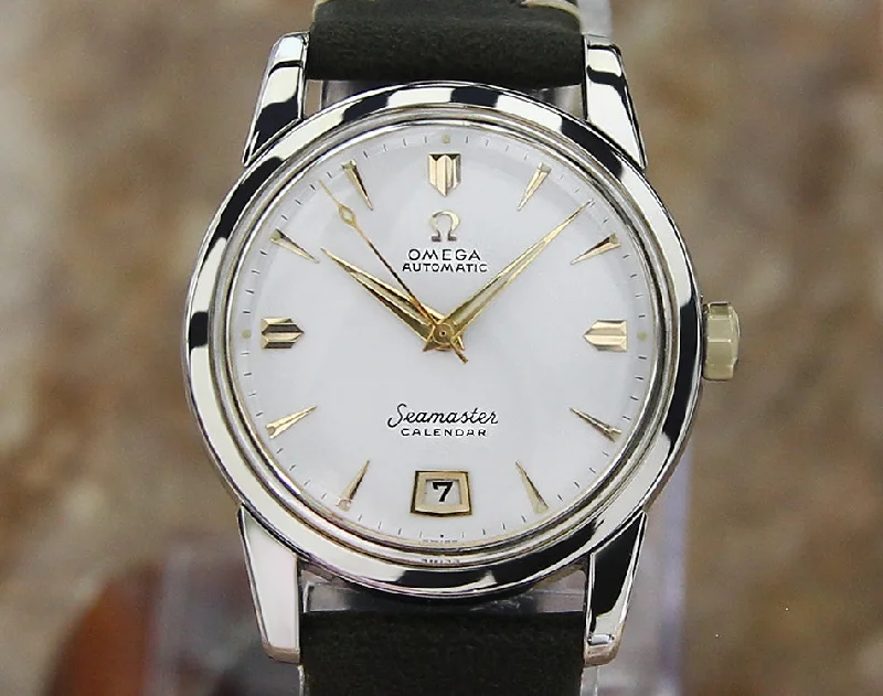 Omega Seamaster Calendar Mens Swiss Men's 1950s Watch