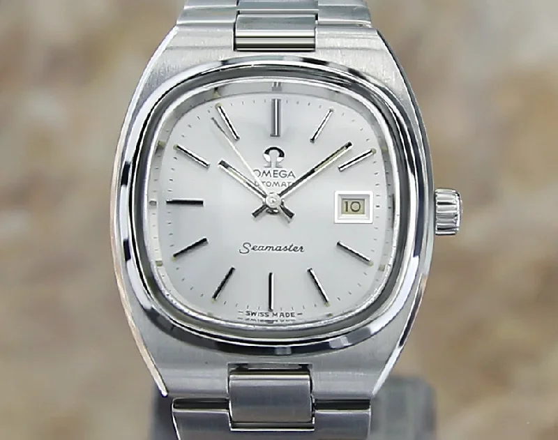 Omega Seamaster Swiss Made SS Ladies 1970 Watch