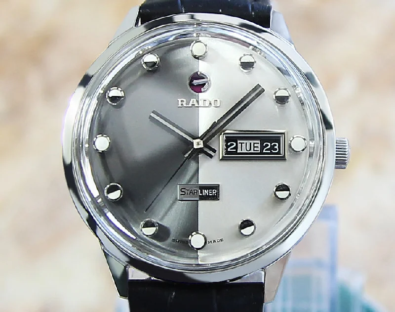 Rado Starliner Daymaster 1960 Mint Men's Historic Rare Vintage Watch