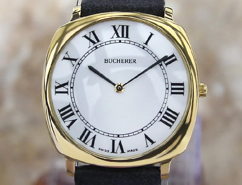 Rare Bucherer Men's Dress Watch