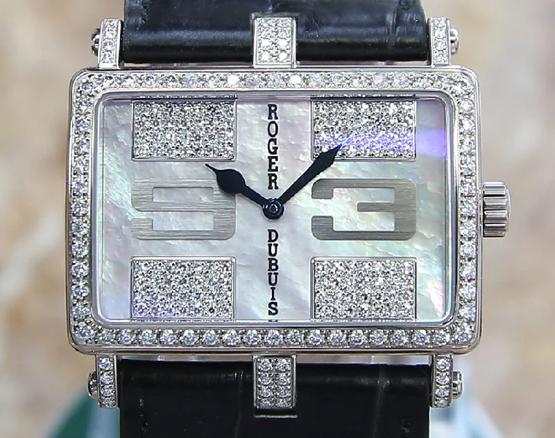 Roger Dubuis Too Much 18k Diamond Luxury Mint Pristine Watch c2010