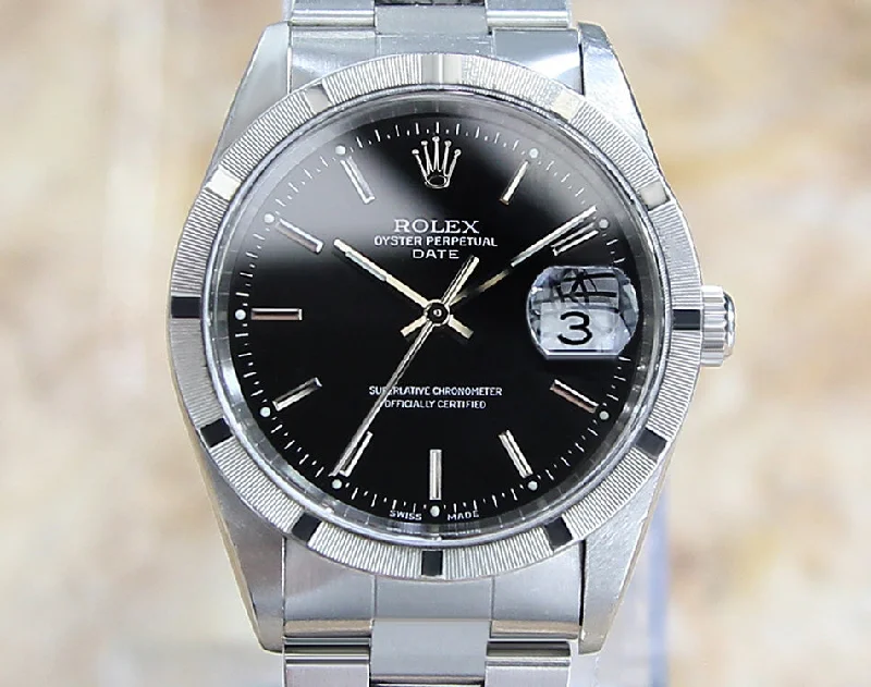 Rolex Oyster Perpetual Date 15210 Men's Investment Quality Watch