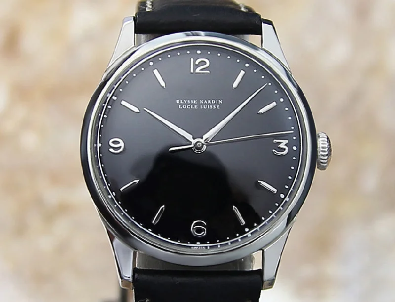 Ulysse Nardin Men's Watch - Black Dial