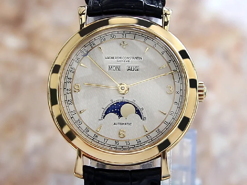 Vacheron & Constantin 18k Les Historiques Moonphase New Condition Watch