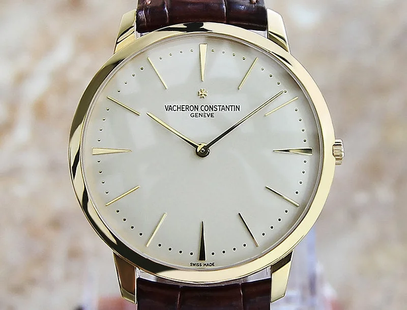 Vacheron Constantin 18K Gold 8118 0000J 9118 Mens Watch