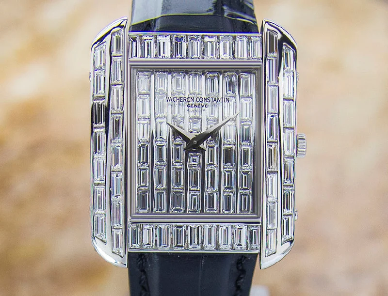 Vacheron Constantin White Gold and Diamond Set Watch